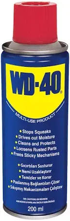 WD-40 Çok Amaçlı Yağlayıcı - Pas Sökücü (200 ml)