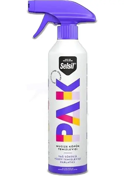 Selsil Pak Mucize Köpük Sprey Temizleyici Decorassist-500 Ml