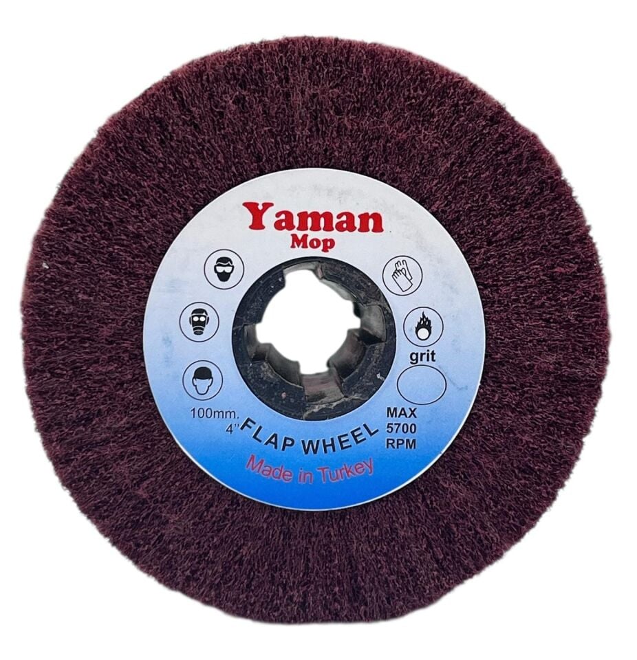 100x100mm Kamalı Elyaf Skoç Mop -Fıne(Orta Sert) YamanMop