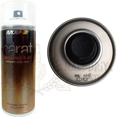 Motip Carat Ral 1015  Fildişi Boya 400 ml Germany