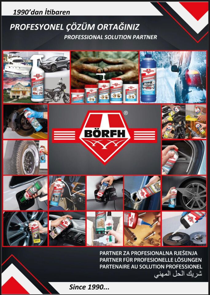 Börfh Köpüklü Cilalı Oto Şampuan 500 ML