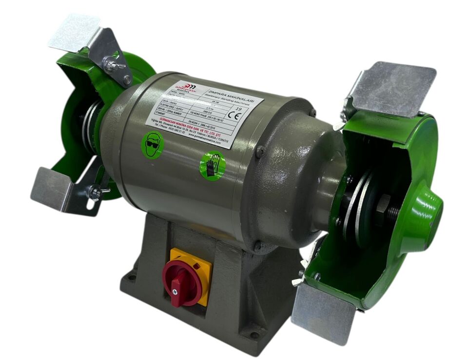 Gürmaksan Zımpara Taş Motoru MONOFAZE-150 mm