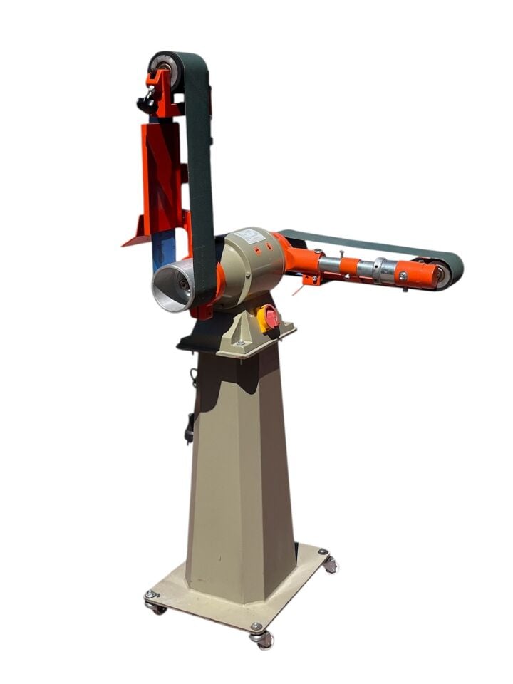 Gürmaksan Çift Kolu Bant Zımpara Makinesi GÜRM-12