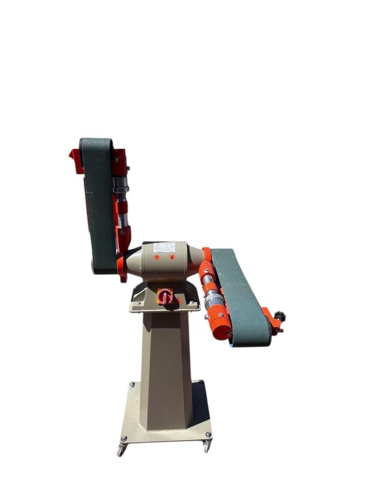 Gürmaksan Çift Kolu Bant Zımpara Makinesi GÜRM-12