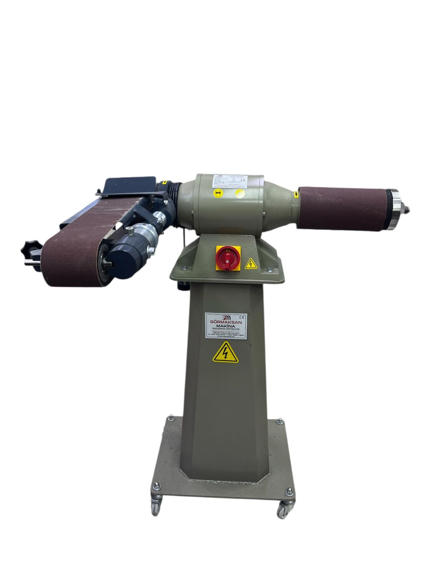 Gürmaksan Kollu Bant Ve Balon Zımpara Gürm10