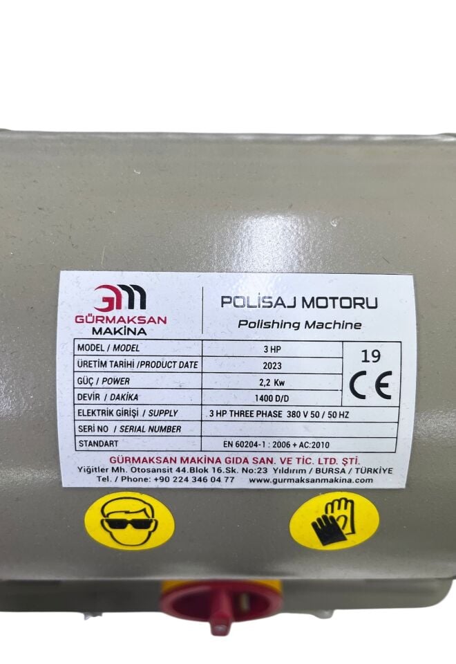 Gürmaksan Kollu Bant Ve Balon Zımpara