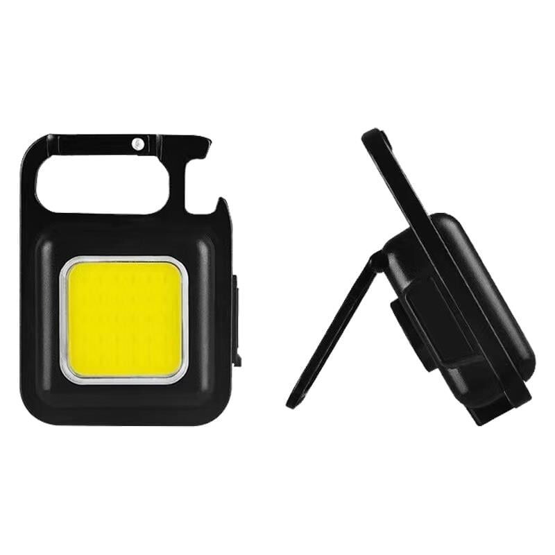 USB Cob Ledli 3 Fonksiyonlu Anahtarlık Şarjlı Lamba