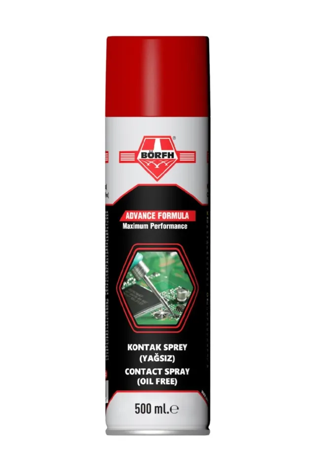 Börfh Kontak Sprey Yağsız 500 Ml