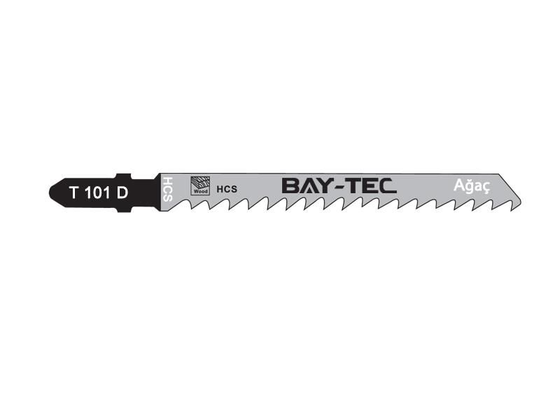 Ahşap Dekupaj Testere Ağzı T 101 D  BAYTEK-5 Lİ PAKET