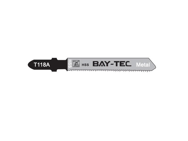 T 118 A Metal Dekupaj Testere Ağzı BAYTEK-5Lİ SET