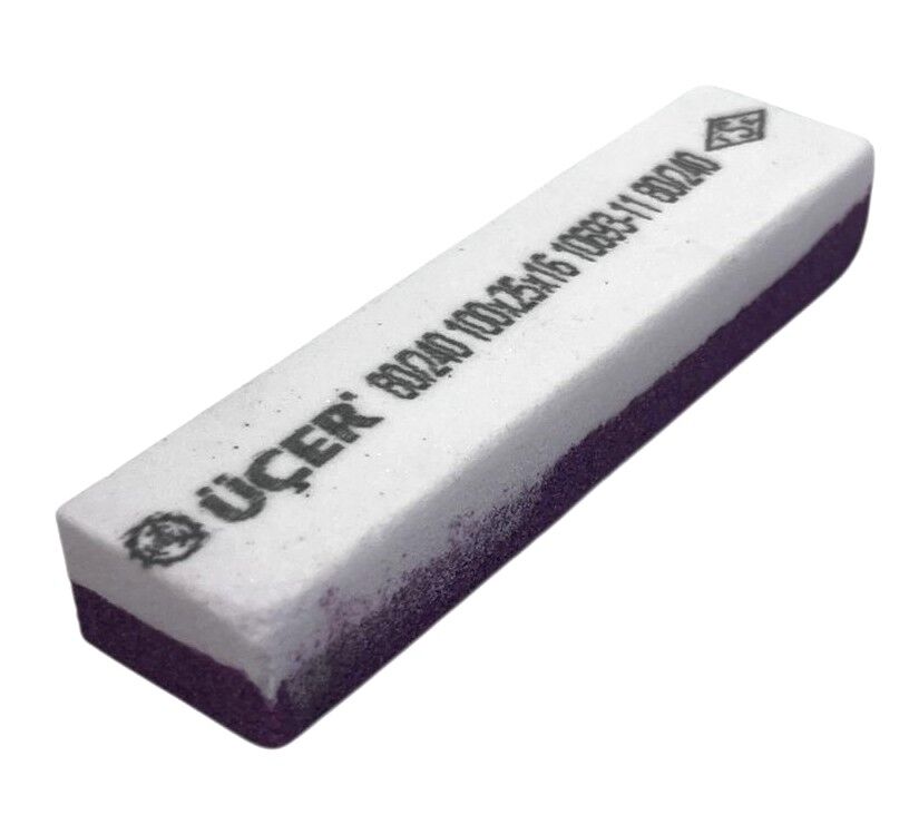 Üçer Bileme Taşı 100X25X16  -EKR/EKDR Kombine Yağ taşı -En iyisi
