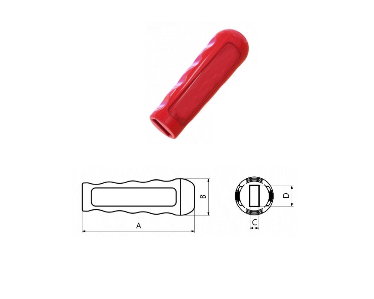 901-2-K Tutma Sapı Kırmızı 23870