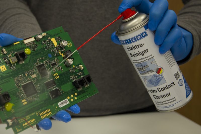 Weicon Elektro Kontak Temizleyici Sprey 400ml-Elektroteknik veya mekanik bileşenler için temizleyici
