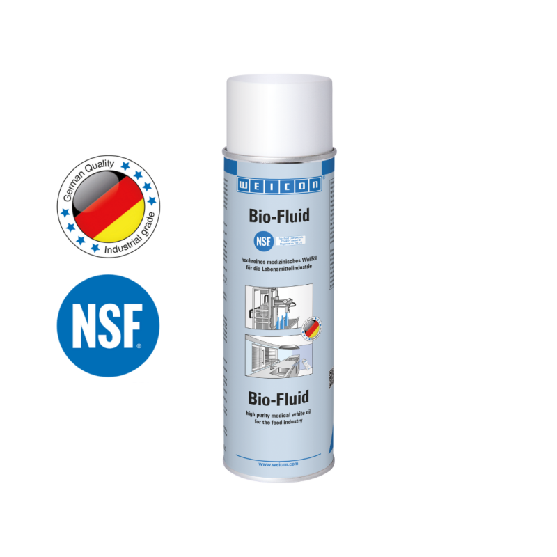 Weicon  Bio-Fluid Sprey 500ml-Gıda sektörü için NSF H1 onaylı yağlama ve bakım yağı