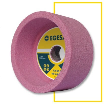 Egesan D-125 Çanak Bileme Taşı EKR 46 Kum