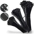 UV Tork Kablo Bağı Cırt Kelepçe 7,6 mmx370 mm Siyah 100 'Lü Paket