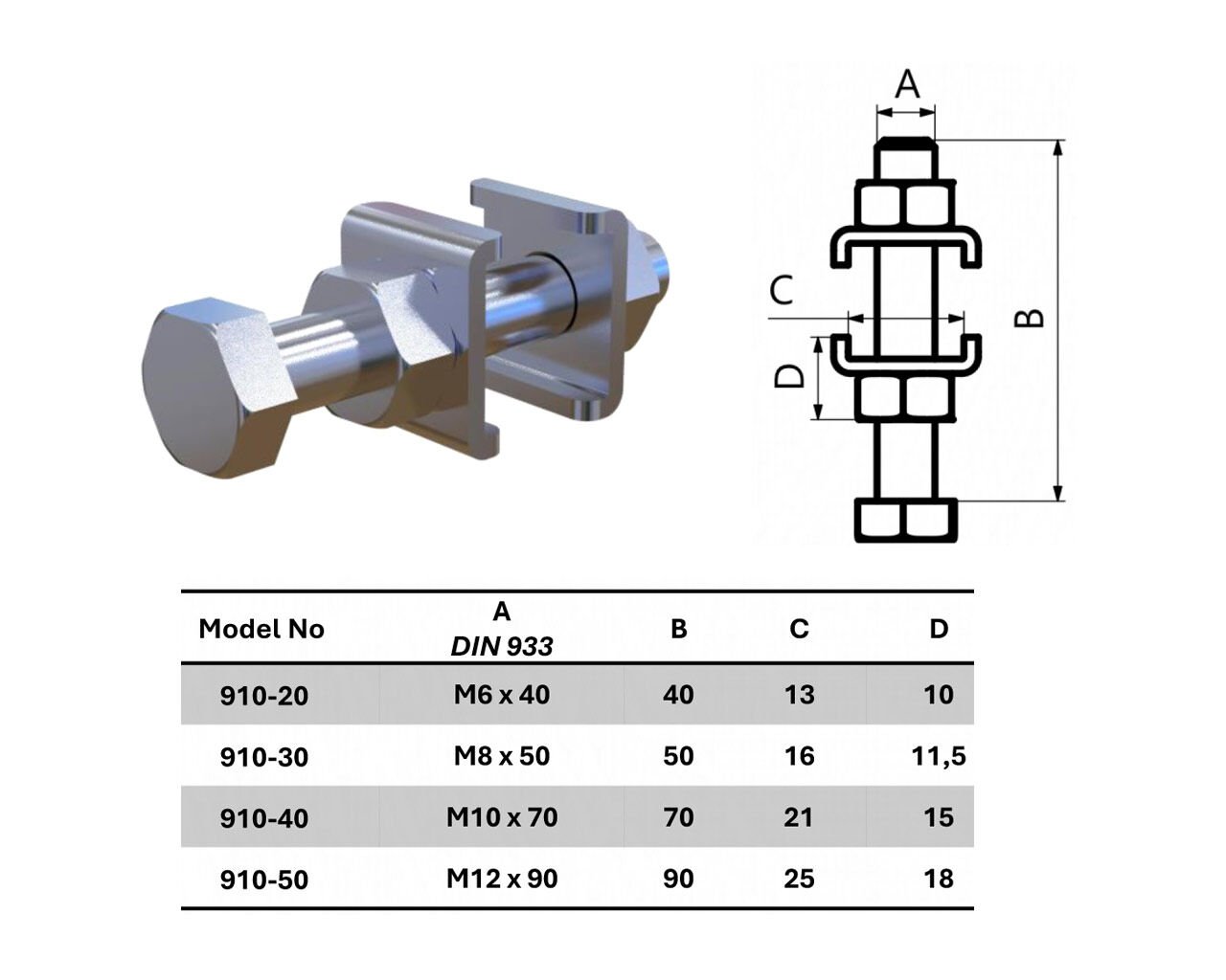 911-20 Pabucsuz Baskı Grubu 23915-2 ADET FİYATI