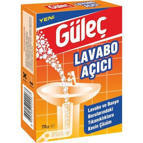 Lavabo Açıcı Toz Güleç