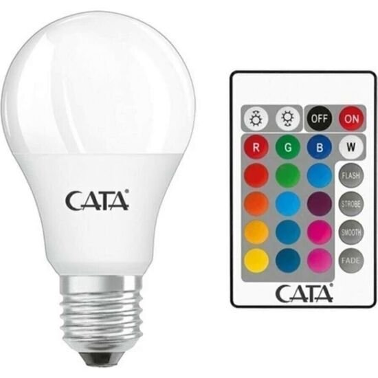 CT-4058 CATA RGB UZAKTAN KUMANDALI LED AMPUL 9W 800L