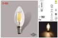 CT-4066 LED RUSTİK BUJİ AMPUL 4W, 400IM
