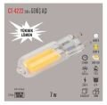 CT-4222 LED KAPSÜL AMPUL (G9) 4W 220V 190LM 6400K (Beyaz Işık) -1 adet