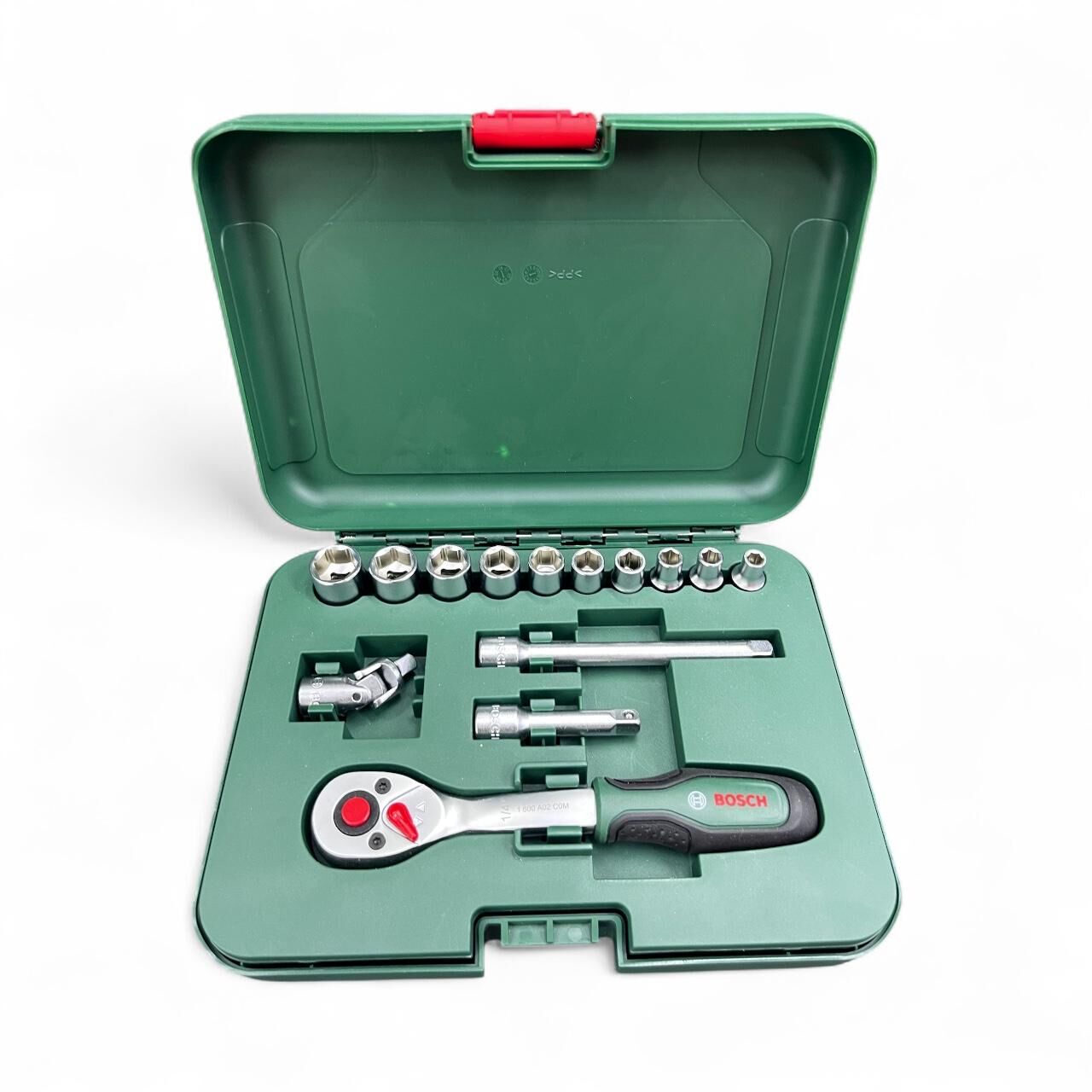 Cırcırlı Lokma Anahtar Seti 1/4'' 14 Parça Bosch 1600A02BY0