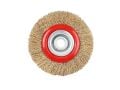 Saçaklı Daire Tel Fırça 150 mm MK1181