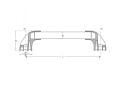 Plastik Profil Boru Kulp 300x20