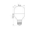 CT-4330 TORCH LED AMPUL 25W BEYAZ-10 Adet