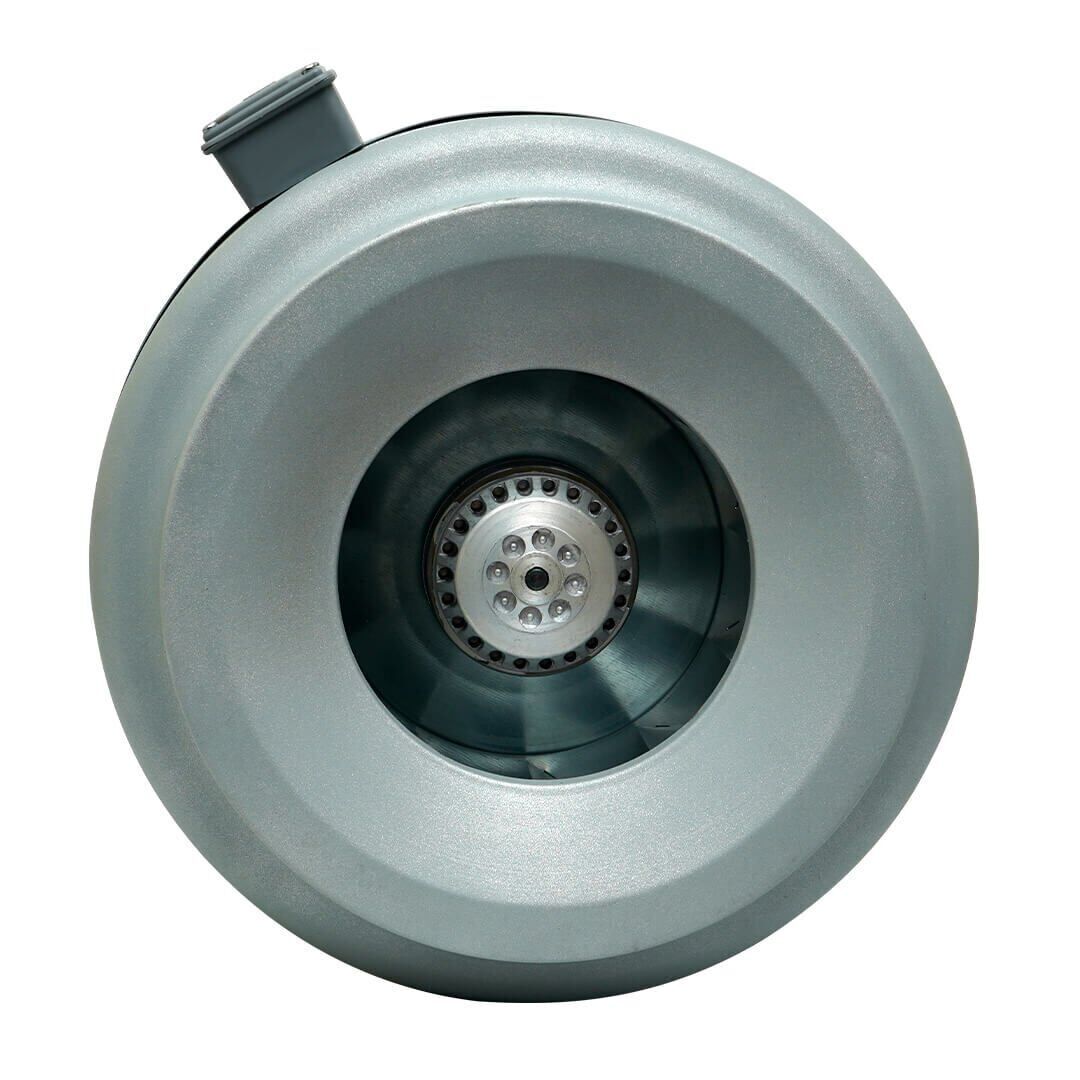 Ayas 12,5 cm çap YKA-125B-2K-M 2550 D/D 220/230 volt Monofaze Yuvarlak Kanal Tipi Radyal Fan