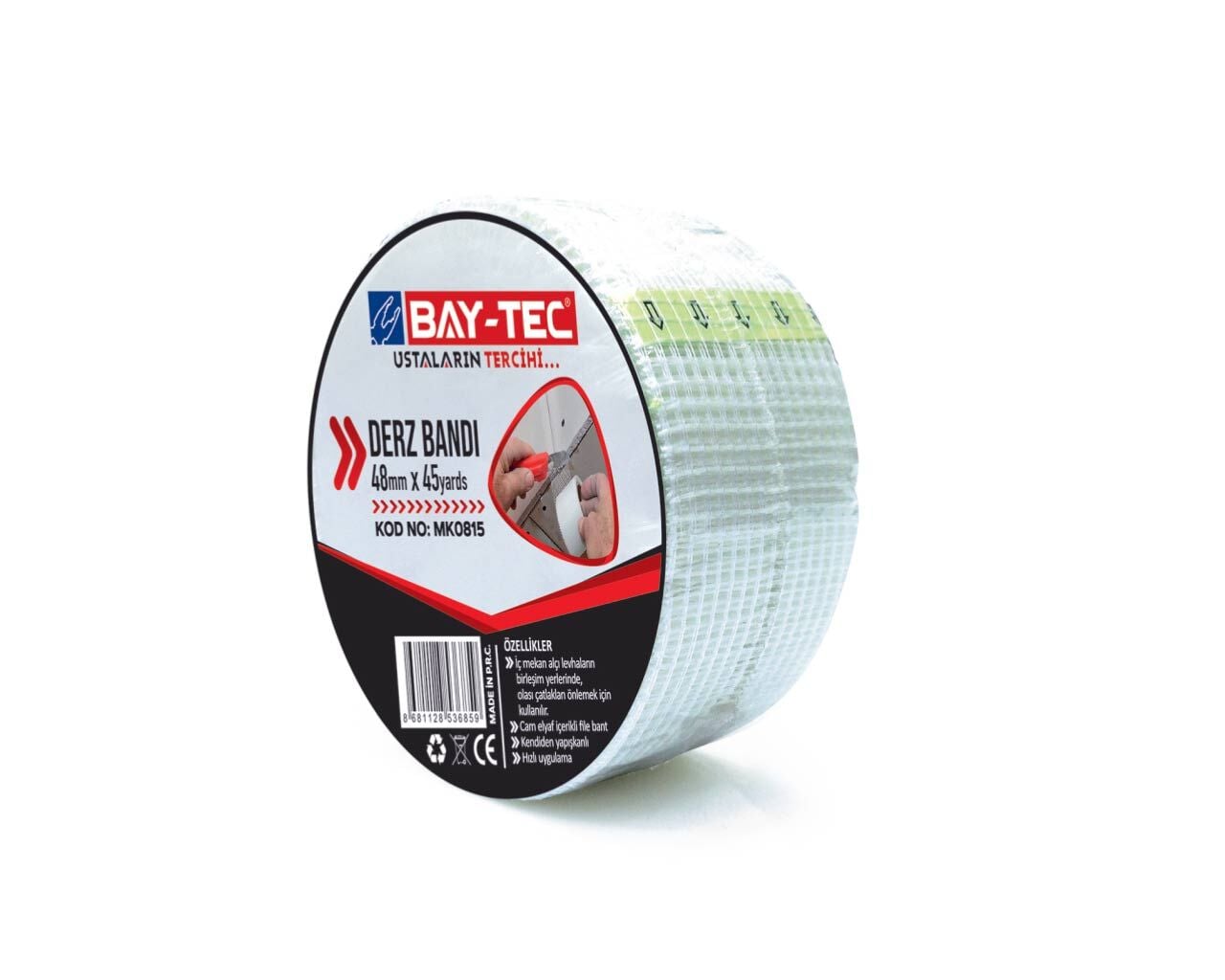 Alçıpan Derz Bandı 48x90 yard MK0816 BAYTEC