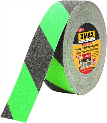 Fosforlu Kaydırmaz Bant 50 mm x 3 Metre Dmax DMX4628