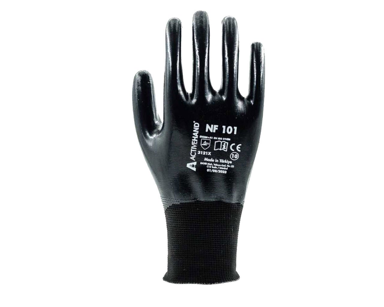 Tam Nitril Kaplı Polyester Eldiven NF 101 SY/SY NO:7