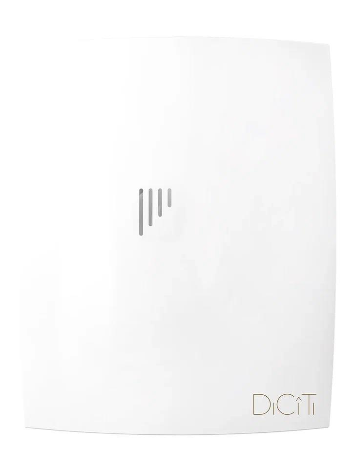 Ayas 100 mm (10 cm) Klapeli Dekoratif Banyo Fanı (BREEZE BEYAZ 4C)