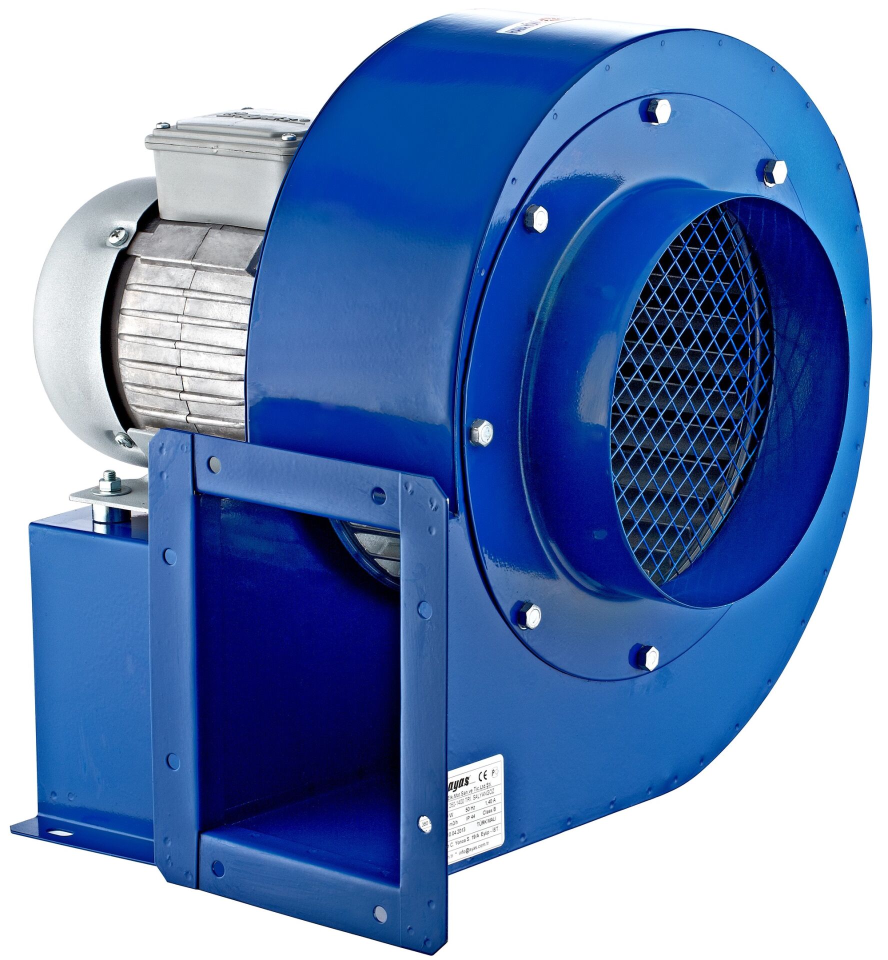 Ayas OBRA-260 4KM Salyangoz Fan 1400 d/d 220 Volt Monofaze