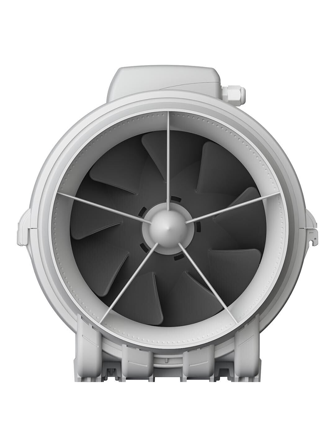 Ayas TYPHOON-250 (1150-1560 m³/h) Karma Akışlı Plastik Kanal Fanı