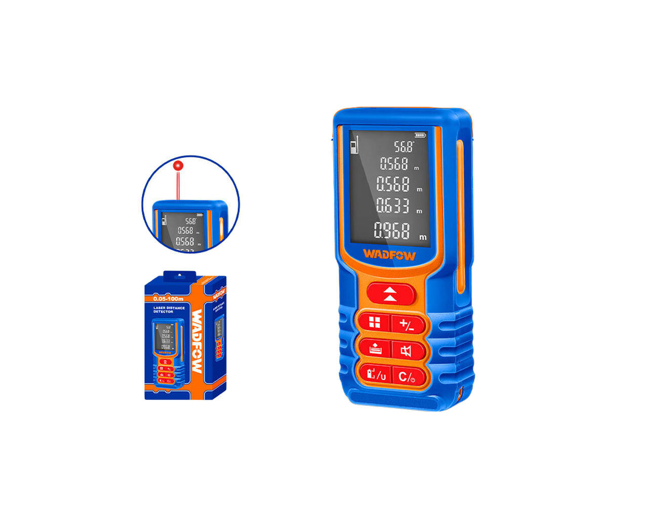 LAZER METRE 0,05-100 M WADFOW WDL1520