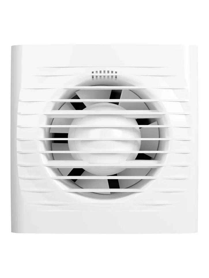 Ayas 125 mm (12,5 cm) Kalın Ön Panelli Banyo Fanı (OPTIMA BEYAZ 5)