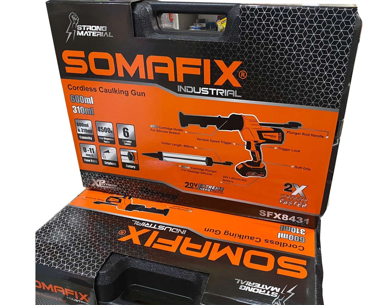 ŞARJLI SİLİKON TABANCASI SOMAFIX SFX8431