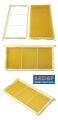 Arıcı PetekPLASTİK HAZIR KABARTILMIŞ PETEKLİ ÇERÇEVE (İŞÇİ ARI- LANGSTROTH) 483X232MM
