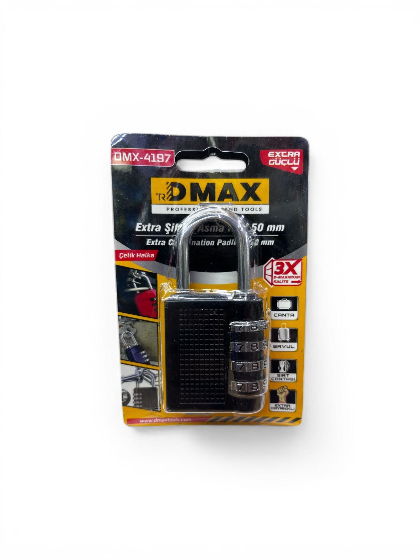 Şifreli Asma Kilit 50 mm DMX4197