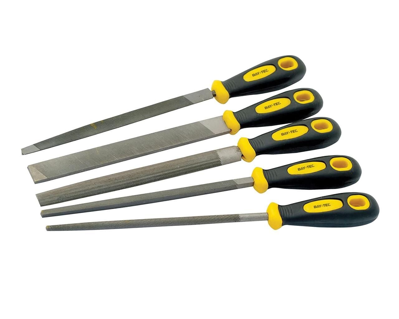 Eğe Seti 5 Parça, 8' (200mm eğe boyu)BAYTEC MK1040