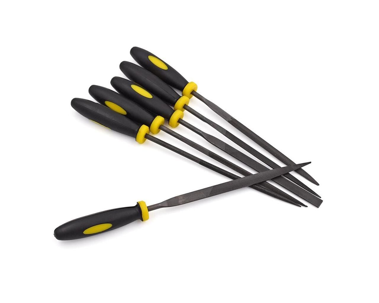 Saatçi tip Mini Eğe Seti 6 Parça, 4' (100mm eğe boyu) BAYTEC MK1036