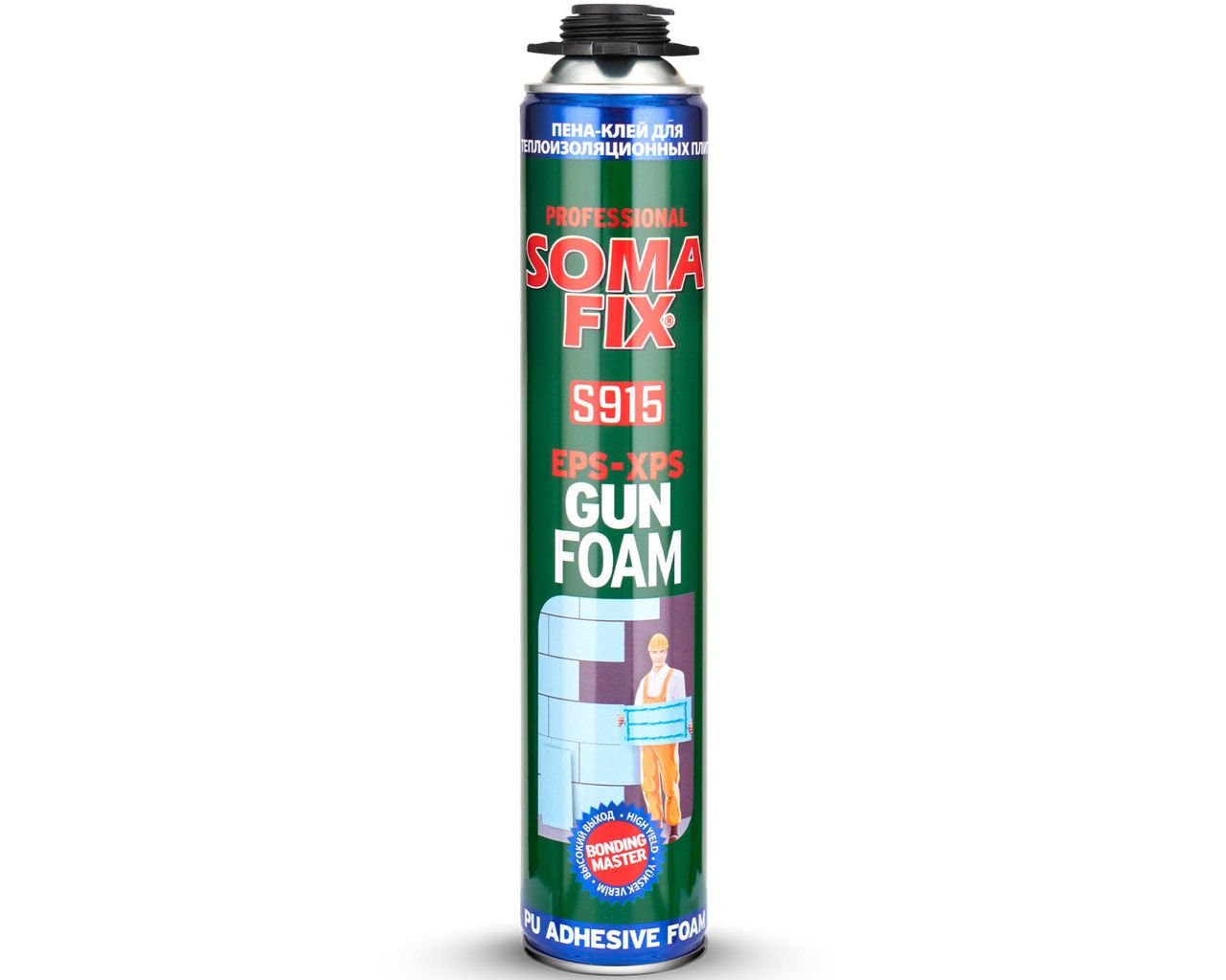 SOMAFİX S915 Tabancalı Poliüretan Mantolama Köpüğü 750ml 940gr