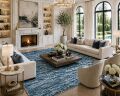 Norm Prestige Şönil Vintage Dokuma Halı-30-023-LACİVERT