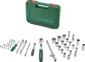 BOSCH 1/4'' + 1/2'' 57 Parça Lokma Anahtar Takımı 1600A02Z9G
