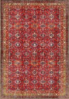 Norm Prestige Şönil Vintage Dokuma Halı-50-007-BORDO