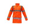 JUNIOR JN1012 Waterproof Fosforlu Oxford Parka Turuncu M beden