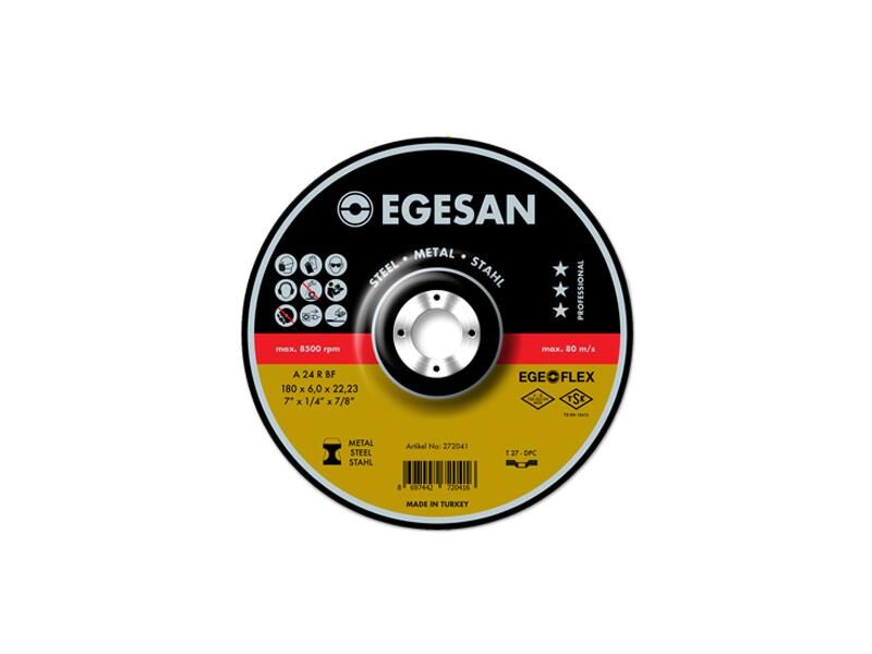 Egesan Metal Taşlama Taşı 115x6 Pro Seri-10'LU PAKET