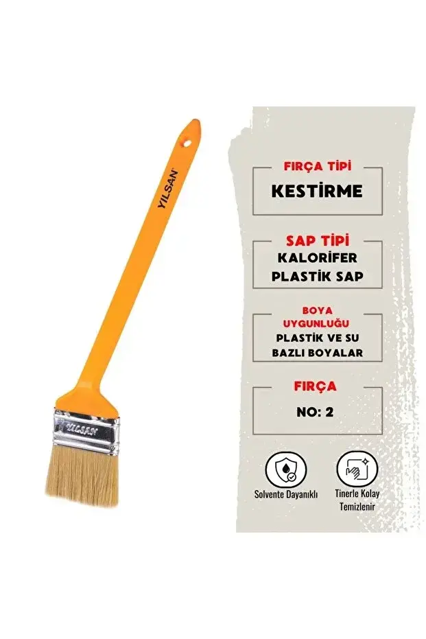Yılsan Kestirme Boya Fırçası, Kalorifer [no: 2]